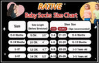 RATIVE Non Skid Anti Slip Cotton Dress Crew Socks With Grips For Baby Infant Toddler Kids Girls (RG-726727)
