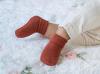 RATIVE Newborn Baby Socks 0-6,6-12 Months Terry Turn Cuff Socks for Boys Girls