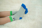 RATIVE Non Skid Anti Slip Cotton Crew Toddler Toddlers Socks for Kid Boys (12-pairs/RB-71317)
